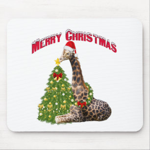 kerstGiraffe Muismat