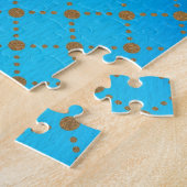 KerstGiraffe Puzzle Legpuzzel (Zijkant)