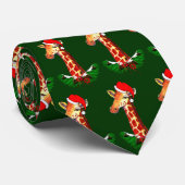 kerstGiraffe Stropdas (Opgerold)