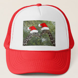 kerstGiraffes Trucker Pet