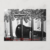 kerstgitaar feestdagenkaart (Voorkant)