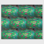 Kerstgitaar - Kinder kunst voor CHOC Cadeaupapier (Vlak)