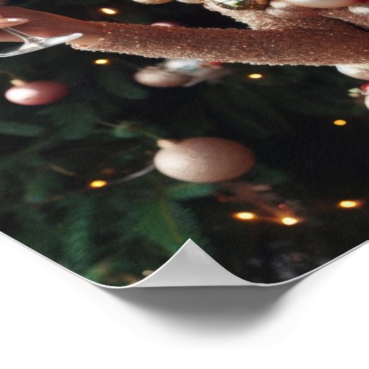 kerstglamour poster (Hoek)