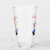 Kerstglas Gift Skater Gnome met cadeaus Glas (Rechts)