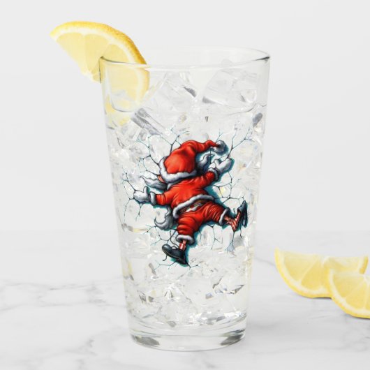 Kerstglas Glas (Voorkant ijs)