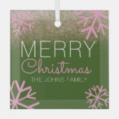 Kerstglas Ornament (Voorkant)