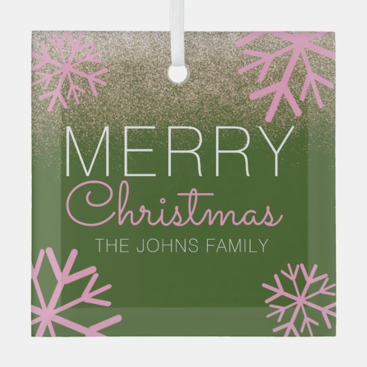 Kerstglas Ornament (Voorkant)