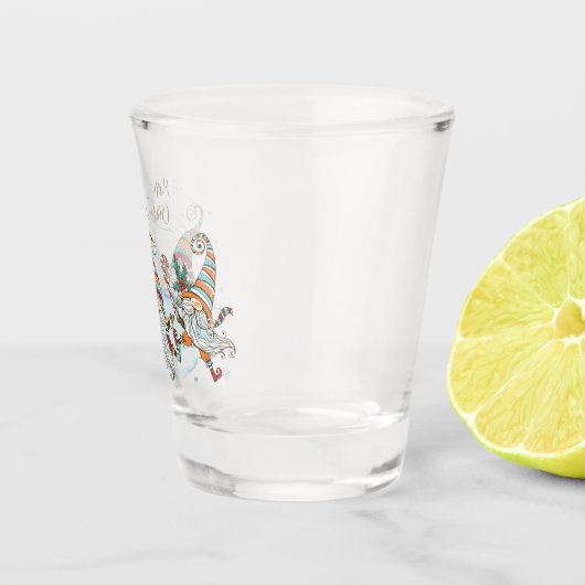 kerstglas shot glas (Rechts)