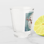 Kerstglas Shot Glas (Links)