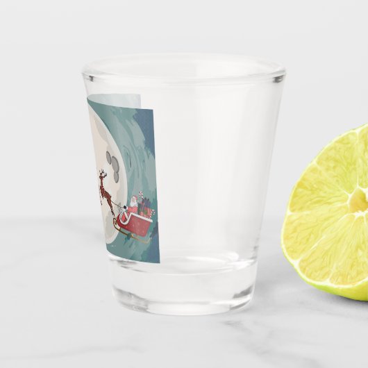 Kerstglas Shot Glas (Rechts)