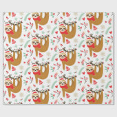 Kerstgleuf Cadeaupapier (Vlak)