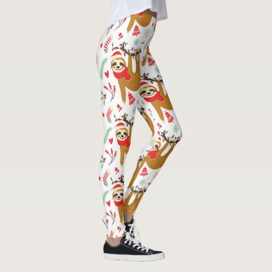 Kerstgleuf Leggings (Rechts)