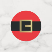 Kerstglitter Santa Belts Holiday Confetti (Kleine voorkant)