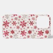 Kerstglitter Snowflakes Alle opties iPhone 13 iPhone Hoesje (Achterkant horizontaal)