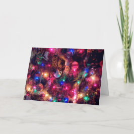 "kerstgloed"-feestkaart - Kerstmis Feestdagen Kaart