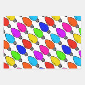 kerstgloeilampen Verpakkingsbladen Inpakpapier Vel (Voorkant 2)