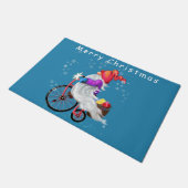 Kerstgnome Doormat Deurmat (Schuin)