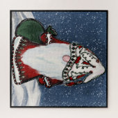 KERSTGNOME LEGPUZZEL (Horizontaal)