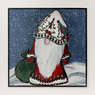 KERSTGNOME LEGPUZZEL