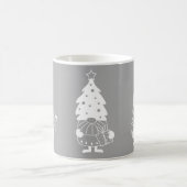 Kerstgnome modern scandi-decor koffiemok (Center)