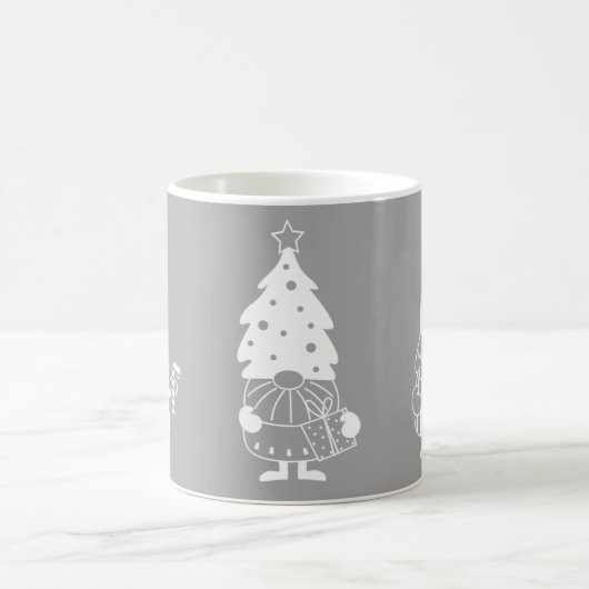Kerstgnome modern scandi-decor koffiemok (Center)