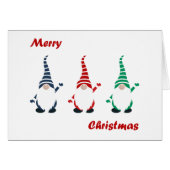 Kerstgnomen (Voorkant Horizontaal)