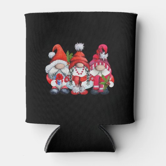 Kerstgnomen Blikjeskoeler (Voorkant)