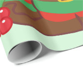 Kerstgnomen Cadeaupapier (Rol Hoek)