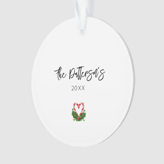 Kerstgnomen Checker Prettige feestdagen Naam Jaar Ornament (voorkant)