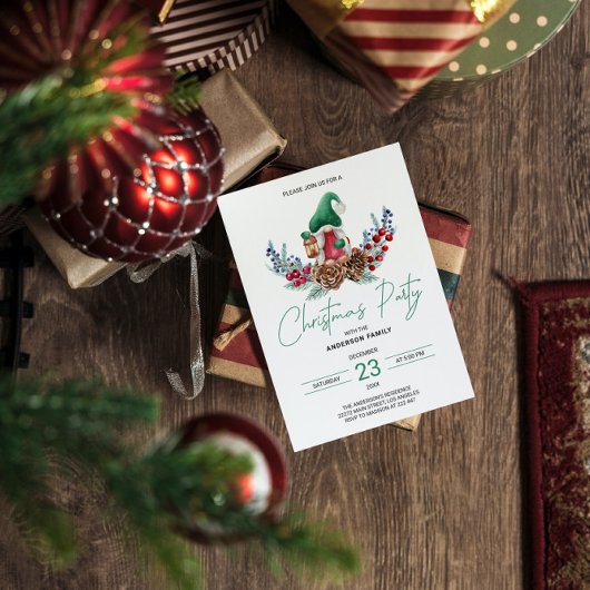 Kerstgnomen en uitnodiging tot het indienen van pi