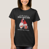 Kerstgnomen Endometrial Cancer T-shirt (Voorkant)
