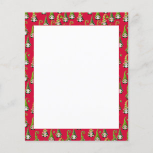 kerstgnomen gedrukte papierbladen