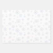 Kerstgnomen GNOEL Winter Snowflake Inpakpapier Vel (Voorkant 2)