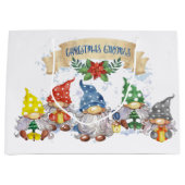 Kerstgnomen Groot Cadeauzakje (Voorkant)