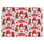 Kerstgnomen Groot Cadeauzakje (Achterkant)