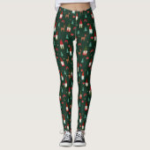 Kerstgnomen Holiday Leggings (Voorkant)