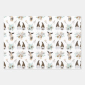 Kerstgnomen Inpakpapier Vel (Voorkant 2)