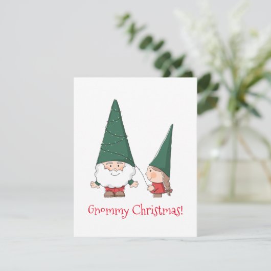 Kerstgnomen - Kaart (Staand voorkant)