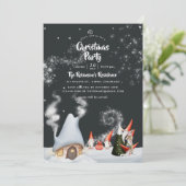 Kerstgnomen Kaart (Staand voorkant)