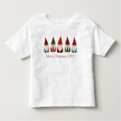 Kerstgnomen Kerkerkerst Kinder Shirts (Voorkant)