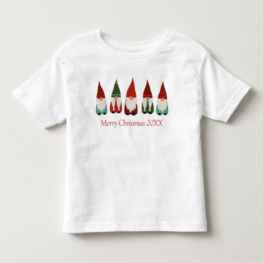 Kerstgnomen Kerkerkerst Kinder Shirts (Voorkant)