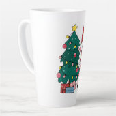 Kerstgnomen Latte Mok (Linkerhoek)