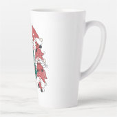 Kerstgnomen Latte Mok (Rechts)