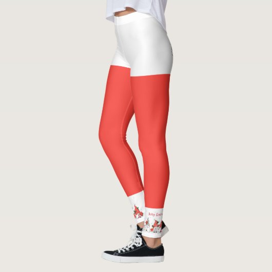 Kerstgnomen Leggings (Links)