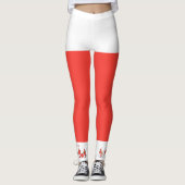 Kerstgnomen Leggings (Voorkant)