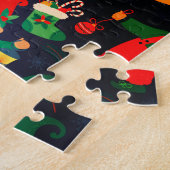 Kerstgnomen Legpuzzel (Zijkant)