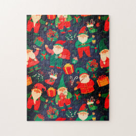 Kerstgnomen Legpuzzel