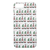 Kerstgnomen Pattern Case-Mate iPhone Case (Achterkant)