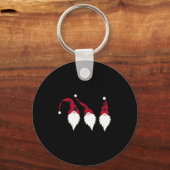 Kerstgnomen Sleutelhanger (Voorkant)