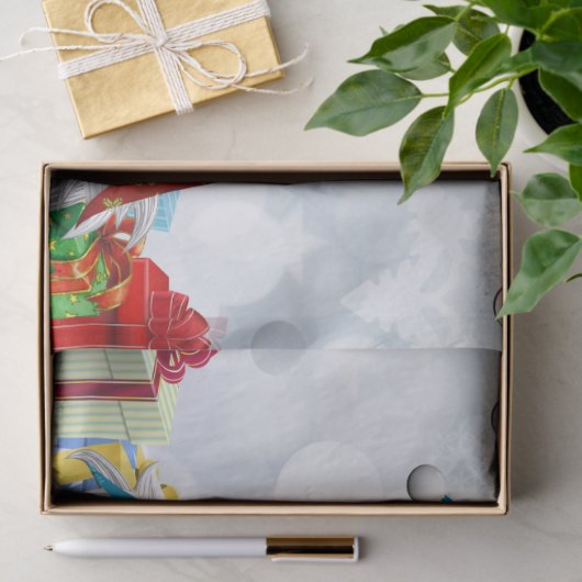 Kerstgnomen Tissuepapier (Geschenk)